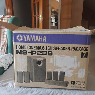 Amplificador Home Cinema Yamaha 6.1
