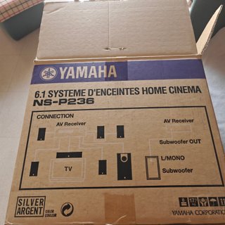 Amplificador Home Cinema Yamaha 6.1