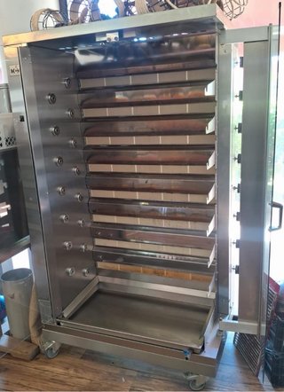 Asador de pollos profesional MCM