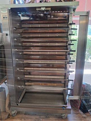 Asador de pollos profesional MCM