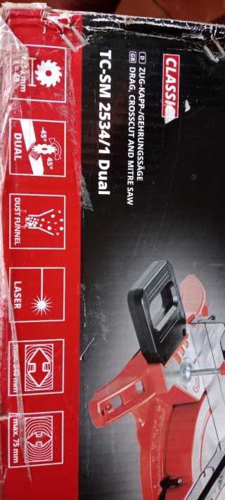 Nuevo sin estrenar. Ingletadora Einhell TC-SM 2534