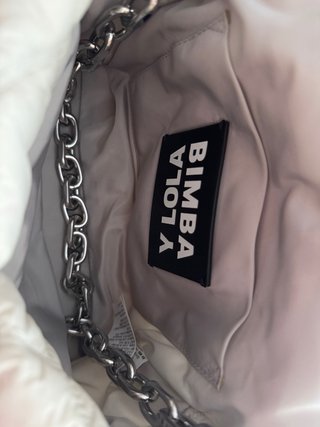 Bolso Bimba y Lola Beige Acolchado