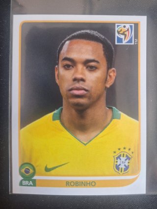 Cromo Panini Robinho Mundial Sudáfrica 2010