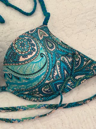Top bikini Tezenis imbottito fantasia