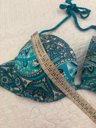 Top bikini Tezenis imbottito fantasia