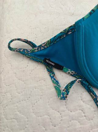 Top bikini Tezenis imbottito fantasia