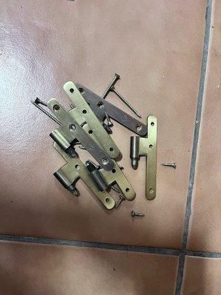 SE REGALAN Puertas de madera con cristal