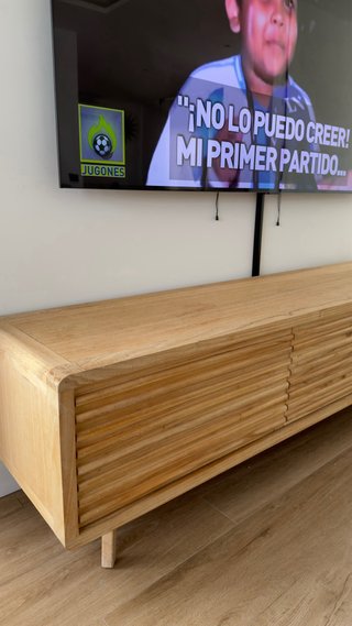 Mueble TV Sklum Madera Maciza