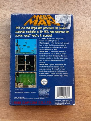 Mega Man per NES (Nintendo) PAL ESP