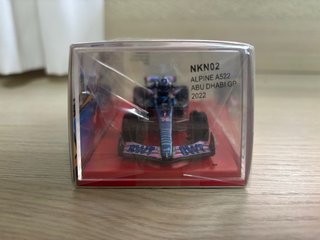 Alpine A522 Fernando Alonso Abu Dhabi GP 2022.
