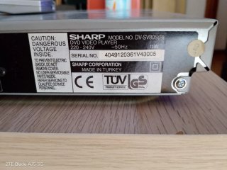 Reproductor DVD Sharp