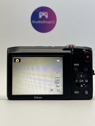 Nikon COOLPIX S2600 14MP Digital Camera Black