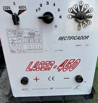 Soldadora APET por Arco con Ruedas