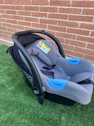Carrito bebé Kinderkraft 3 en 1 gris
