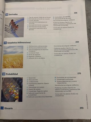 Matemáticas 1 Bachillerato