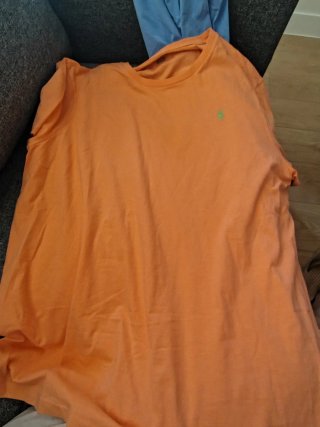 Camiseta Polo Ralph Lauren Azul y otra naranja
