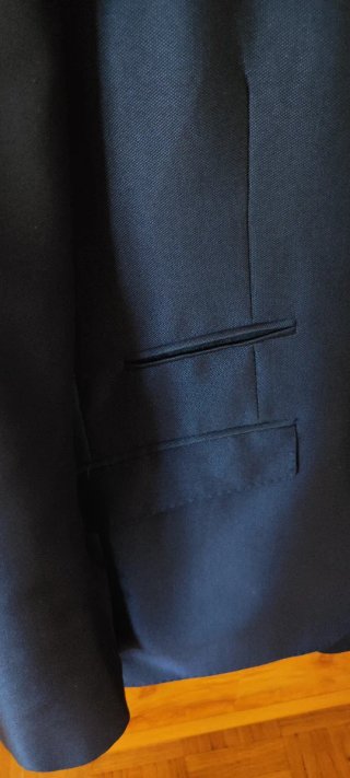 Giacca azzurra da uomo