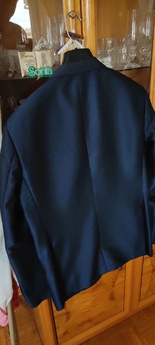 Giacca azzurra da uomo