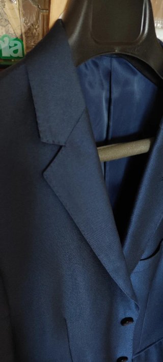 Giacca azzurra da uomo