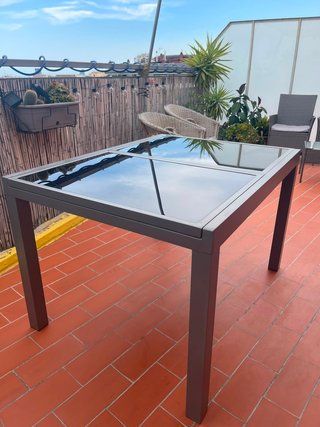 Set Mesa y Sillas Terraza Plástico