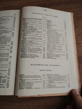 Aritmética razonada y nociones de Algebra