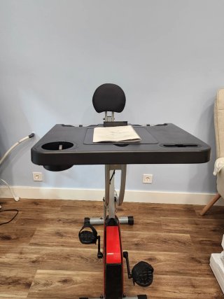Bicicleta Estática con Escritorio Plegable  Nueva