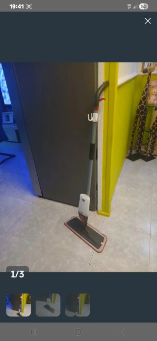 Vendo mopa con depósito de agua