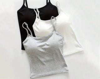 Camisetas básicas sin mangas
