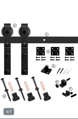 Riel Puerta Corredera TSMST 92cm