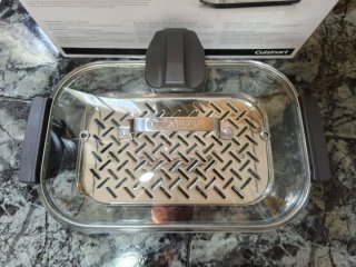 Cuisinart Vaporera Vidrio Profesional Digital