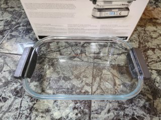 Cuisinart Vaporera Vidrio Profesional Digital