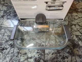 Cuisinart Vaporera Vidrio Profesional Digital