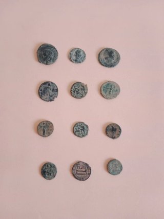 Lote 12 Monedas Romanas Antiguas