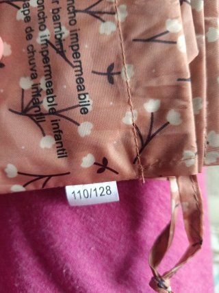 Chubasquero infantil niña