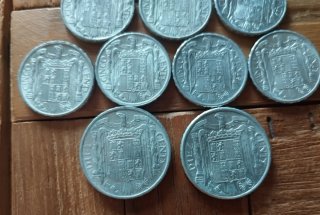 Monedas 5 y 10 Céntimos - Colcio El jinete Ibérico