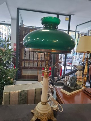 Lampara de mesa vintage estilo Quinque