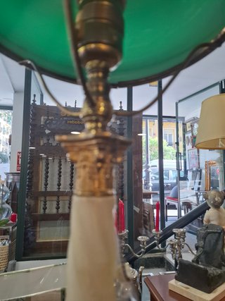 Lampara de mesa vintage estilo Quinque
