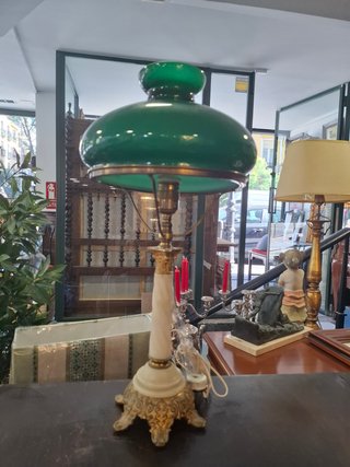 Lampara de mesa vintage estilo Quinque