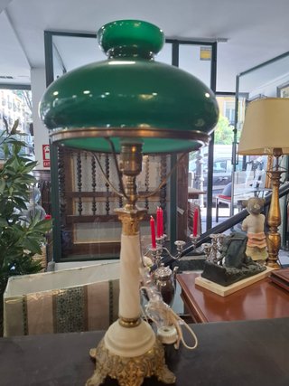 Lampara de mesa vintage estilo Quinque