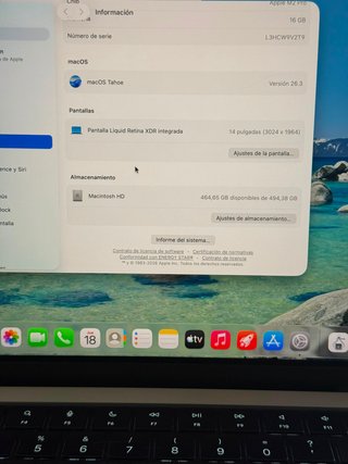 MACBOOK PRO M2 PRO 14'' SEMINUEVO