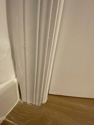 Puertas de madera blanca