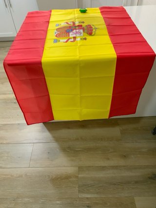 Bandera España 150x90cm + Báscula Colgante Digital