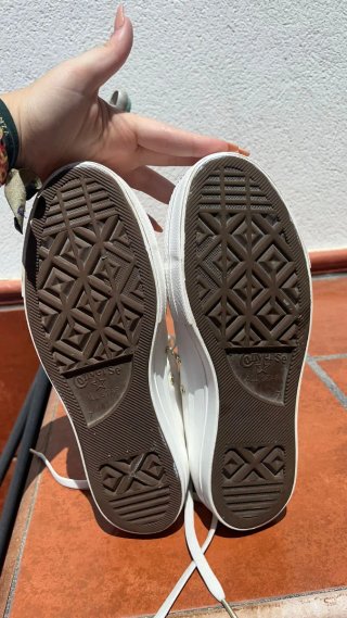 Converse Blancas Mujer Talla 40