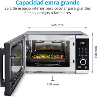 Horno Microondas Air Fryer Medion 25L