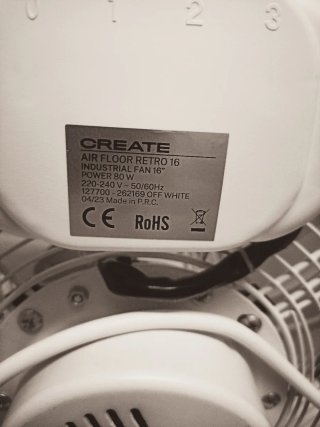 Ventilador de Suelo  Industrial. 16 pulgadas