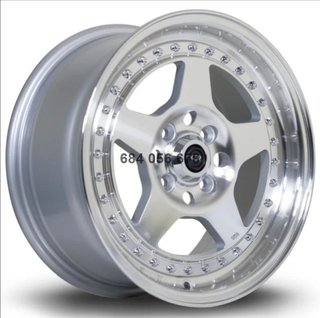 Pack 4 Llantas Rota Kyusha 15X7 Anclaje 4X100