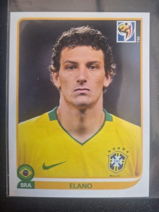 Cromo Panini Elano Mundial Sudáfrica 2010