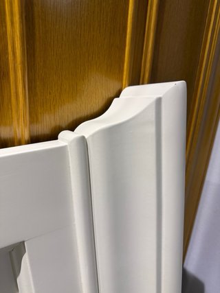 Cabecero de madera blanco 160cm
