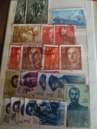 Álbum Muestrario Sellos Azul