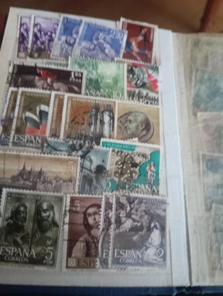Álbum Muestrario Sellos Azul